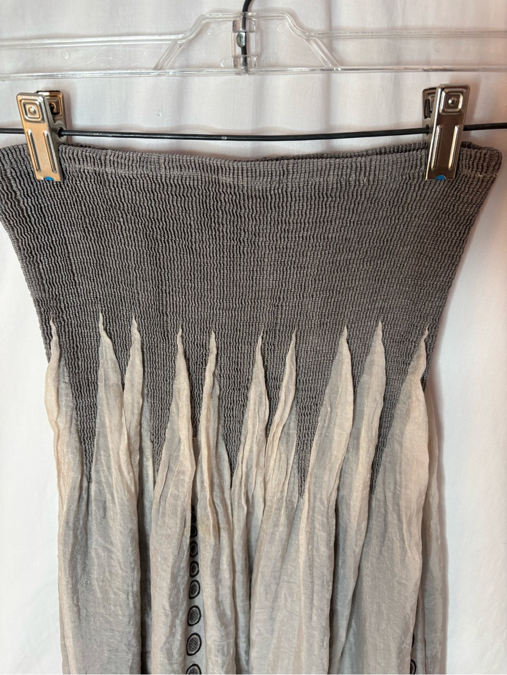 Lapis Anthropologie sleeveless dress sizeOS can be worn as skirt, tube top - Picture 2 of 10